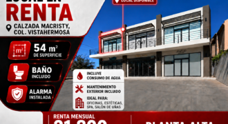 Local Renta Macristy Planta Alta Vistahermosa, Mexicali