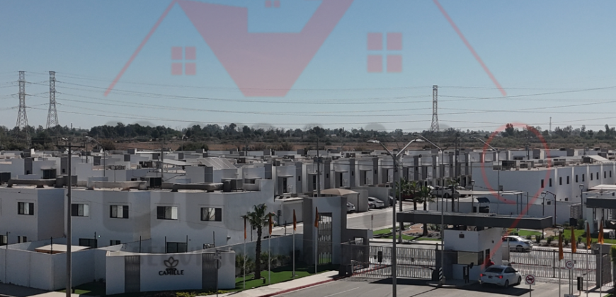Renta Casa Monet Residencial, Privada Camille, Mexicali, B.C.